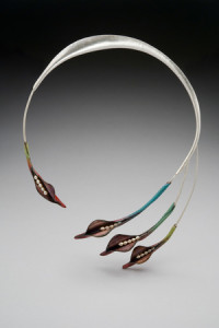 Florescence, part of Mary Lynn’s collection, Botanica, investigates forms found in nature. Source.